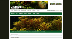 Desktop Screenshot of acvaristic.ro